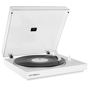 Victrola Automatic Turntable - White