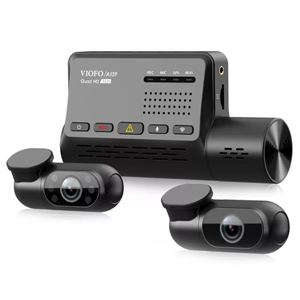 VIOFO A139 3 Channel Dash Cam 2K 1440P Front, 1080P Interior & Rear