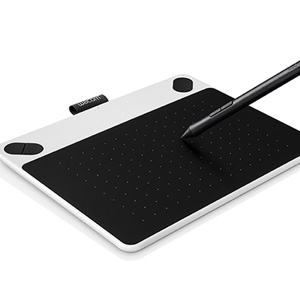 Wacom Intuos Draw Pen Small Graphics Tablet CTL-490 White