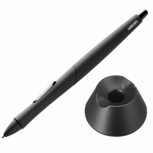 Wacom KP-300E Pen w/ Stand & Nibs for Intuos4/5 & Cintiq Tablets