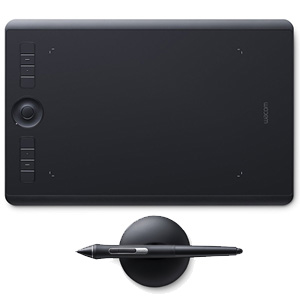 Wacom Intuos Pro Medium Pen Graphics Tablet (Black) PTH-660/K0-C Wacom Intuos Pro Medium Pen Graphics Tablet (Black) PTH-660/K0-C