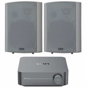 WiiM Salon Background Music System Streaming Amp Indoor Speakers  WiiM Salon Background Music System Streaming Amp Indoor Speakers