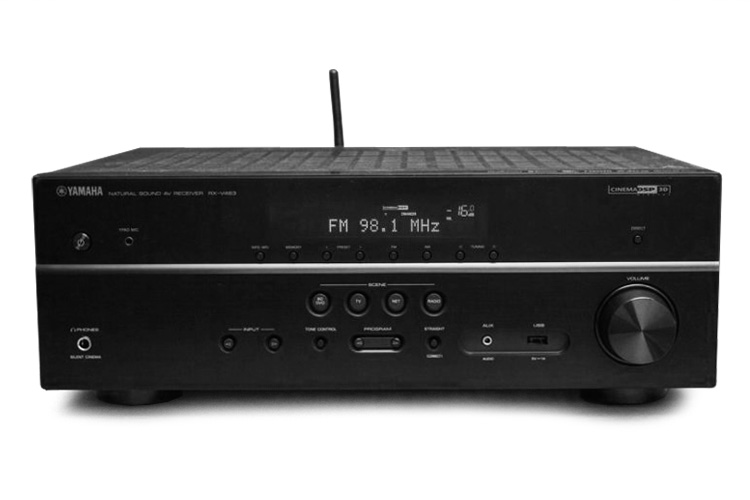 Yamaha RXV483 5.1 Channel 145W Home Theatre AV Receiver