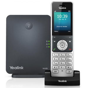 Yealink W60P Wireless DECT IP Phone + Base Station & Handset