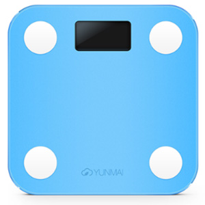 Yunmai Mini Smart Scale Body Fat Composition Monitor App Blue