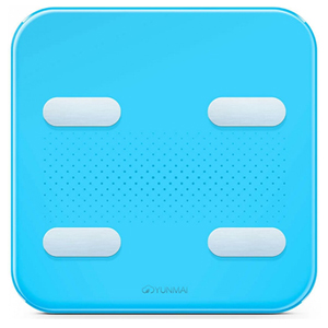 Yunmai S Color 2 Bluetooth Scale Weight Body Fat Composition BMI Blue Yunmai S Color 2 Bluetooth Scale Weight Body Fat Composition BMI Blue