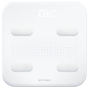 Yunmai S Color 2 Bluetooth Scale Weight Body Fat Composition BMI White Yunmai S Color 2 Bluetooth Scale Weight Body Fat Composition BMI White