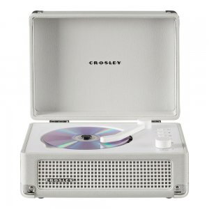 Crosley Cruiser Retro Portable CD Player & FM Radio (White Sands) Crosley Cruiser Retro Portable CD Player & FM Radio (White Sands)