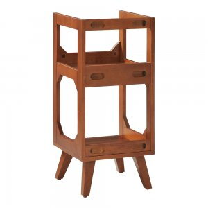 Crosley Asheville Small Record Player Stand - Walnut Crosley Asheville Small Record Player Stand - Walnut