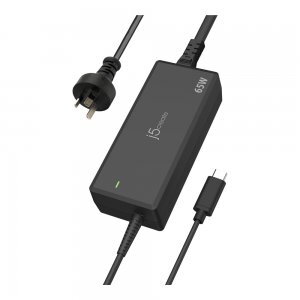 j5create JUP1265 65W GaN USB-C PD Wall Charger j5create JUP1265 65W GaN USB-C PD Wall Charger