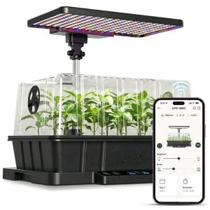 LetPot SS-Pro Smart Seed Starter Kit with App Control (Black)