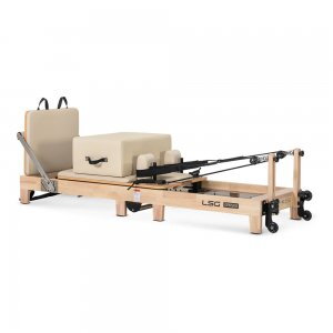 LSG GPR500 Foldable Pilates Reformer Machine (Beige) LSG GPR500 Foldable Pilates Reformer Machine (Beige)