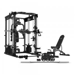 LSG GRK200 10-in-1 Home Gym Station + 90kg Olympic Barbell & Weights