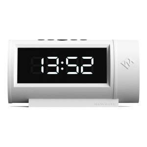 Newgate Pil Led Alarm Clock White