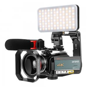 ORDRO HDR AC5 Plus 5K 12X Optical Zoom Handheld Camera Kit ORDRO HDR AC5 Plus 5K 12X Optical Zoom Handheld Camera Kit