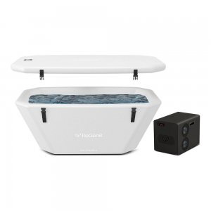 ReGen8 370L PolarChill Cold Plunge Ice Bath & T2S Chiller (White)