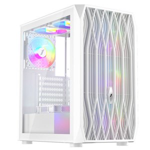 1st Player AY7 ATX M-ATX ITX PC Gaming Case - White