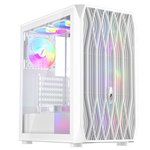 1st Player AY7 ATX M-ATX ITX PC Gaming Case - White