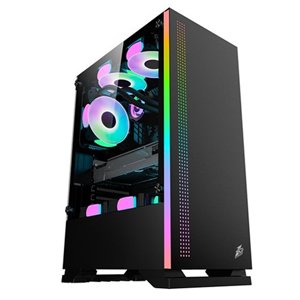 1st Player Black Sir BS-3 RGB ATX Black Gaming PC Computer Case