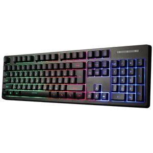 1st Player Fire Dancing K5 Membrane Gaming Keyboard RGB LED Backlit