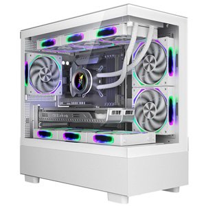 1st Player Mi5 M-ATX ITX PC Gaming Case - White