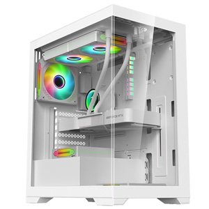 1st Player MI7 ATX M-ATX Mini-ITX PC Gaming Case - White