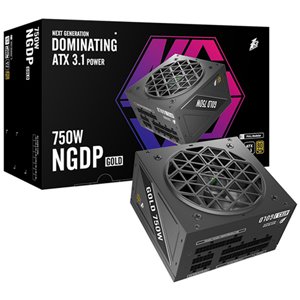 1st Player NGDP ATX 3.1 80+ Plus Gold 750W Modular Power Supply Black