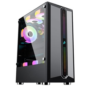 1st Player Rainbow RB-3 ATX RGB Tempered Glass PC Computer Gaming Case