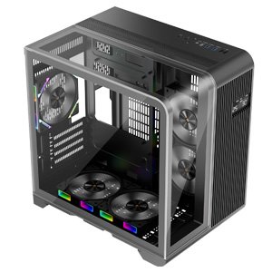 1st Player RT5 M-ATX ITX PC Gaming Case - Black