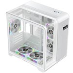 1st Player RT5 M-ATX ITX PC Gaming Case - White
