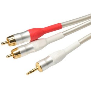 Accento Dynamica 3.5mm to Stereo RCA High-Quality OFC Cable