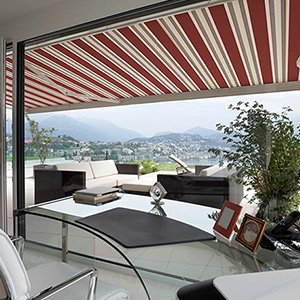 Advaning Luxury 12x10' 3.66x3.05m Electric Acrylic Retractable Awning