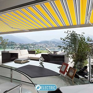 Advaning Luxury 14x10' 4.27x3.05m Electric Acrylic Retractable Awning