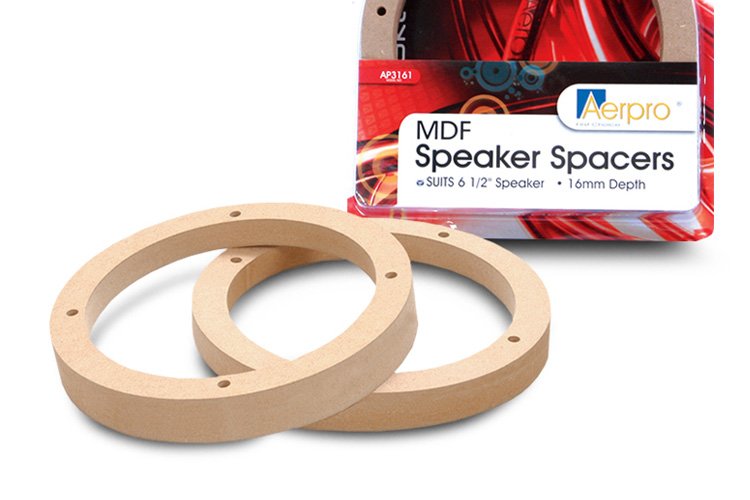 thumbnail image 2 of Inex 165mm MDF Speaker Spacer Rings – 36mm Thick – Pair – Made In UK 2 of 3