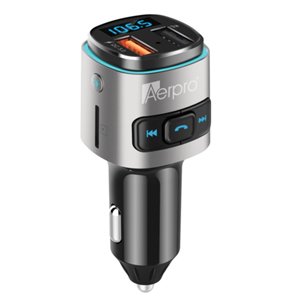 Aerpro APBT210 Bluetooth FM Transmitter QC3.0 Quick Charge USB