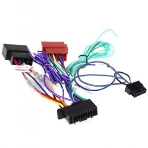 Kenwood 22 Pin Plug to ISO Harness + Type C Patch Lead APP9KE4