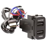 Aerpro APUSBMT2 Dual USB Charge Sync To Suit Mitsubishi Vehicles Aerpro APUSBMT2 Dual USB Charge Sync To Suit Mitsubishi Vehicles