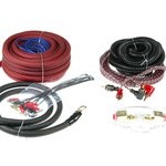 Aerpro Bassix BSX204 4-Gauge 2-Channel Ampifier Wiring Kit