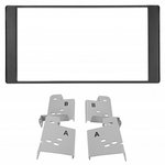 Aerpro Double Din Facia Kit Suit Subaru Forester Impreza Liberty Wrx