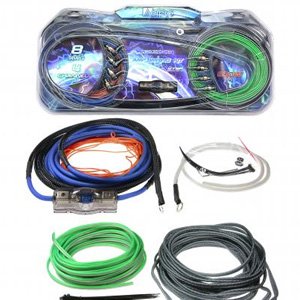 Aerpro MAXCOR MX48 8 Gauge 4 Channel 600W Amplifier Wiring Kit