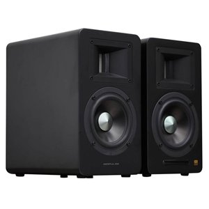 Airpulse A100 Hi-Res Speakers Built-in Amp & Bluetooth - Matte Black