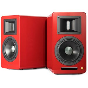 Airpulse A100 Hi-Res Speakers w/ Built-in Amp & Bluetooth - Red