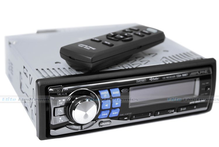 Alpine CDA9887 Imprint Sound Receiver Test