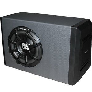 Alpine PWA-S10V 250W 10" Subwoofer Enclosure Built-In Amplifier