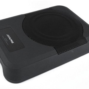 Alpine PWE-S8 240W Max 8" Compact Subwoofer Built-In Amplifier