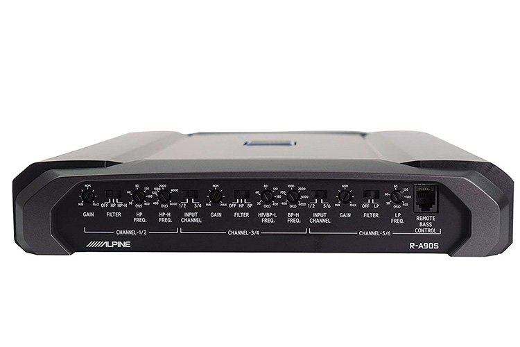 Alpine RA90S RSeries 6 5 4 3 Channel HiRes Class D Power Amplifier