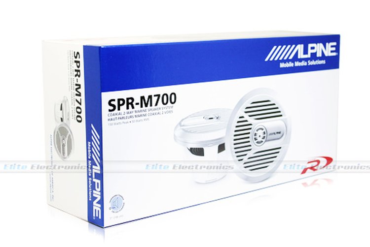 Alpine SPR M700 7 Type R Marine Speakers