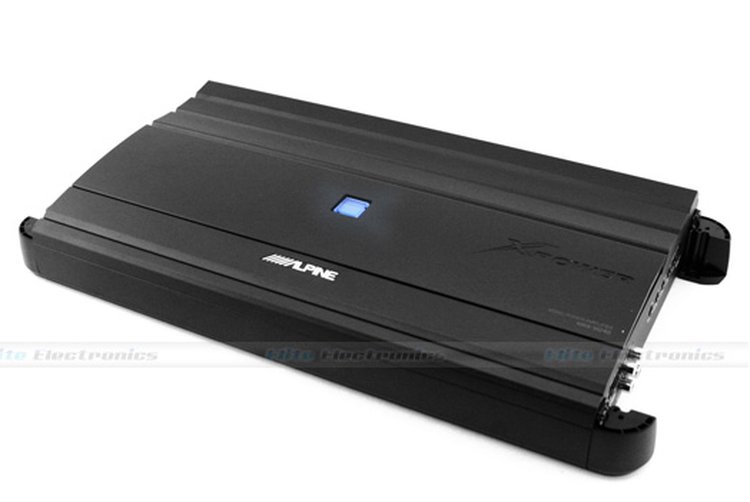 Alpine MRXM240 2400W Mono Power Amplifier