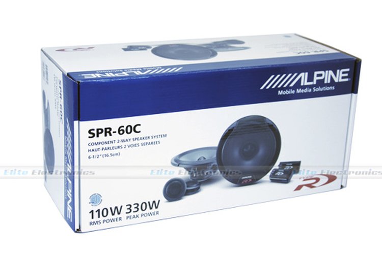 Alpine SPR60C TypeR 6.5 Component Speakers