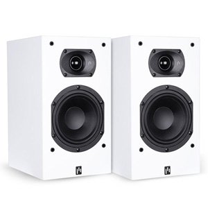 Aperion Intimus 5B Bookshelf Speaker (Pure White, Pair)